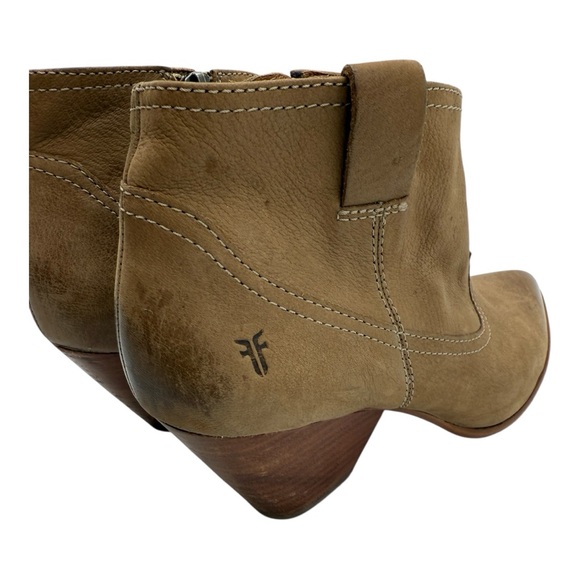 Frye Leather Ankle Booties – Ash – Size 8M Perfectly Imperfect - Picture 5 of 11